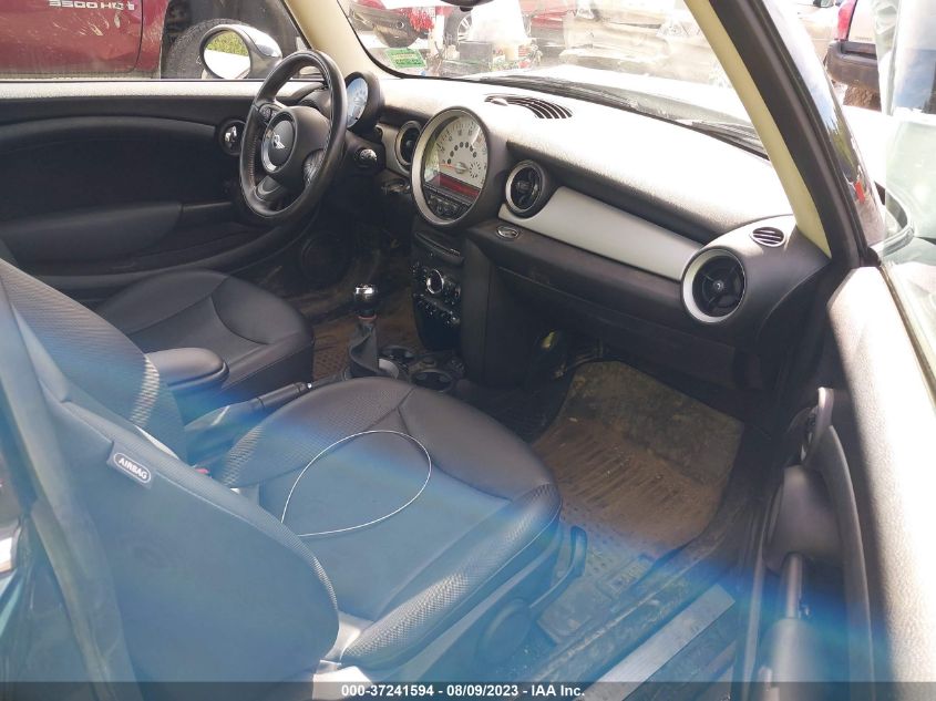 2013 MINI COOPER HARDTOP - WMWSU3C51DT375497