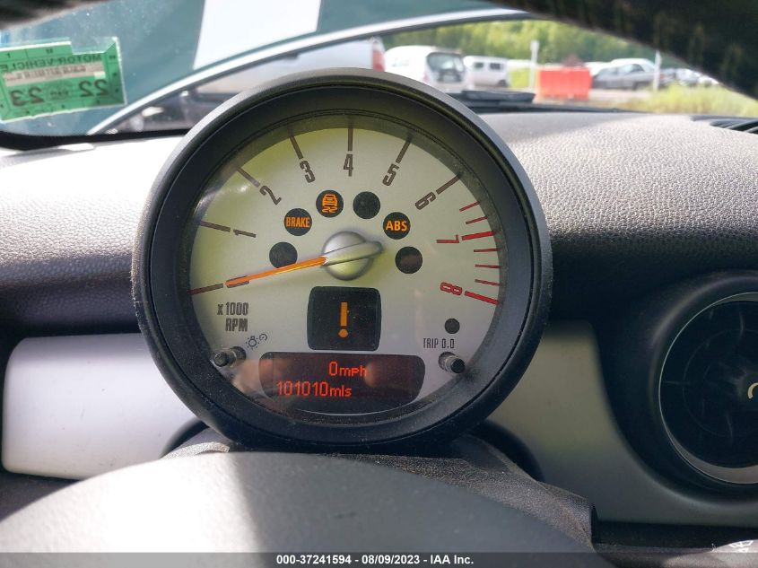 2013 MINI COOPER HARDTOP - WMWSU3C51DT375497