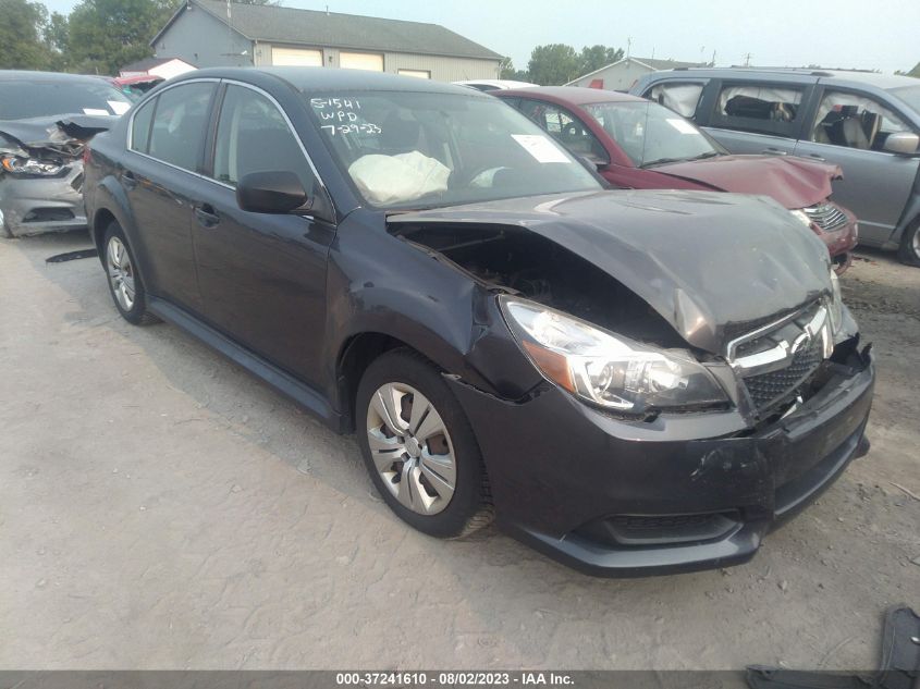 2013 SUBARU LEGACY 2.5I - 4S3BMCA66D3042775