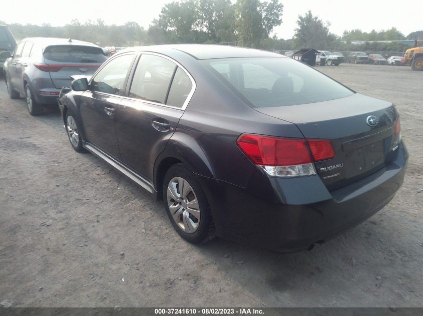 2013 SUBARU LEGACY 2.5I - 4S3BMCA66D3042775