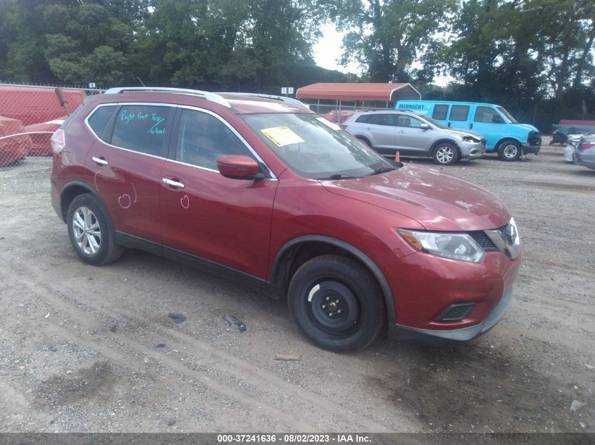 2016 NISSAN ROGUE SV - KNMAT2MT5GP712825
