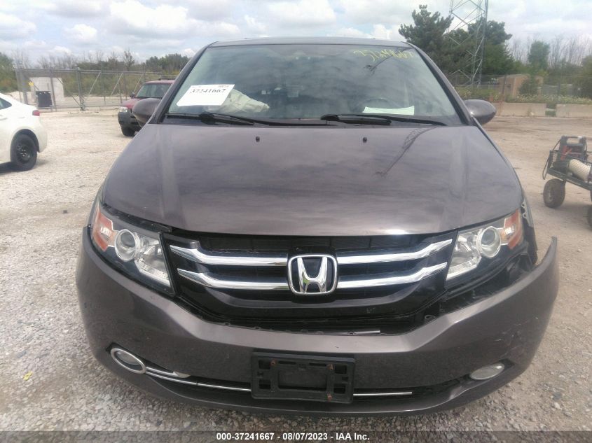 2016 HONDA ODYSSEY EX-L - 5FNRL5H66GB033794