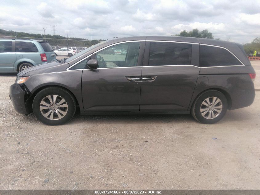 2016 HONDA ODYSSEY EX-L - 5FNRL5H66GB033794