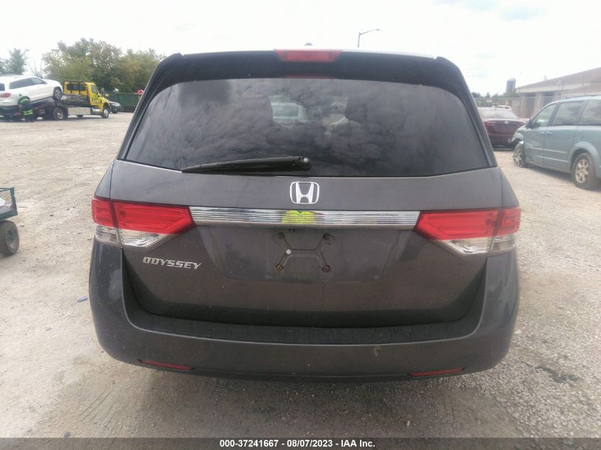 2016 HONDA ODYSSEY EX-L - 5FNRL5H66GB033794