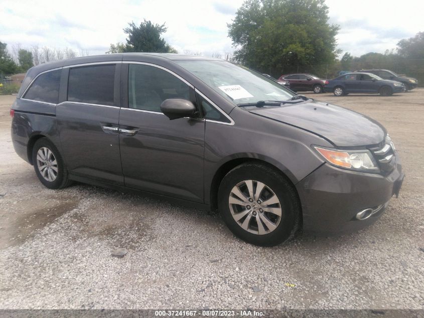 2016 HONDA ODYSSEY EX-L - 5FNRL5H66GB033794