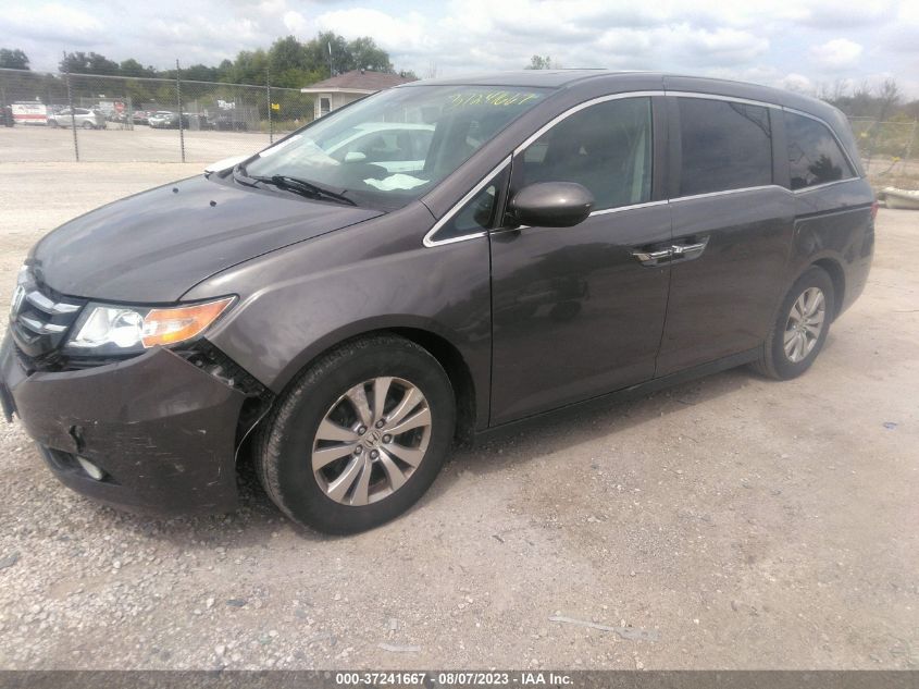 2016 HONDA ODYSSEY EX-L - 5FNRL5H66GB033794