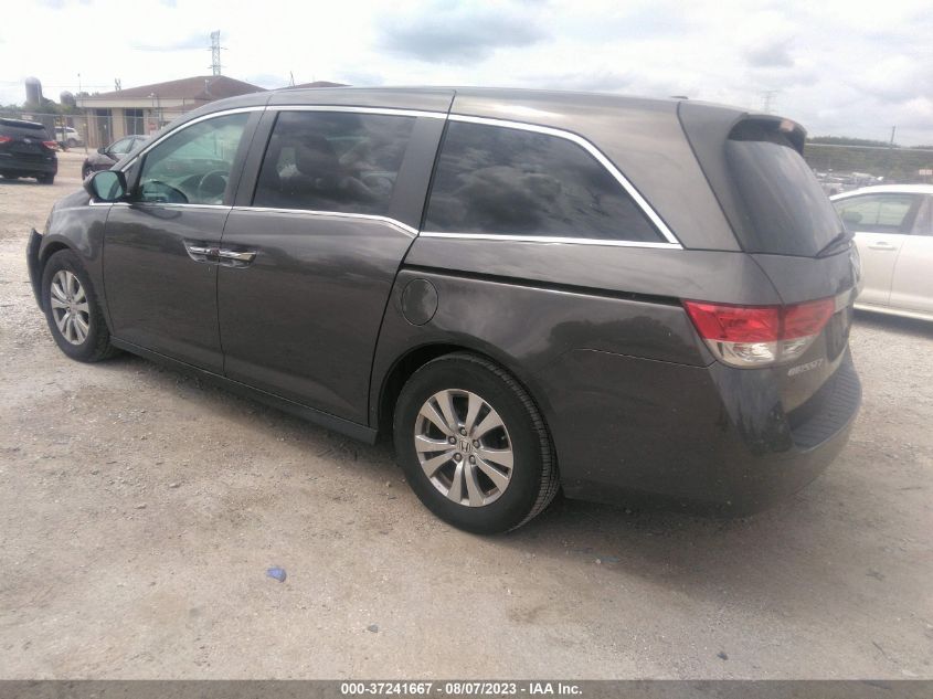 2016 HONDA ODYSSEY EX-L - 5FNRL5H66GB033794