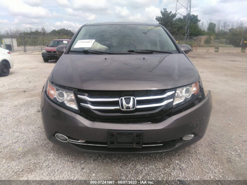 2016 HONDA ODYSSEY EX-L - 5FNRL5H66GB033794