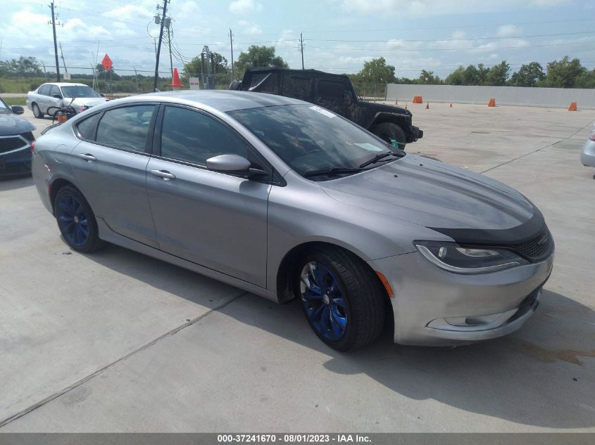 2015 CHRYSLER 200 S - 1C3CCCBGXFN505351