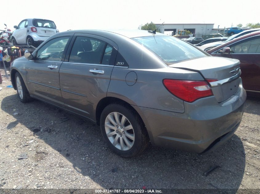 2013 CHRYSLER 200 LIMITED - 1C3CCBCG8DN559124