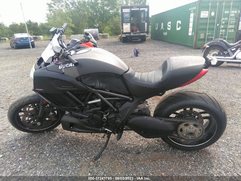 2016 DUCATI DIAVEL - ZDM13BSW4GB028346