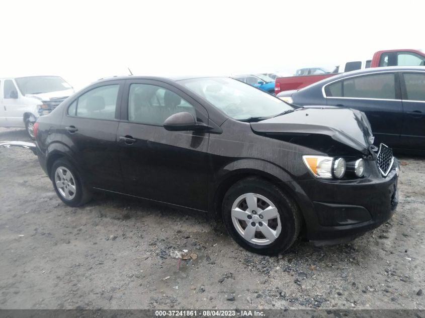 2013 CHEVROLET SONIC LS - 1G1JB5SH4D4191900
