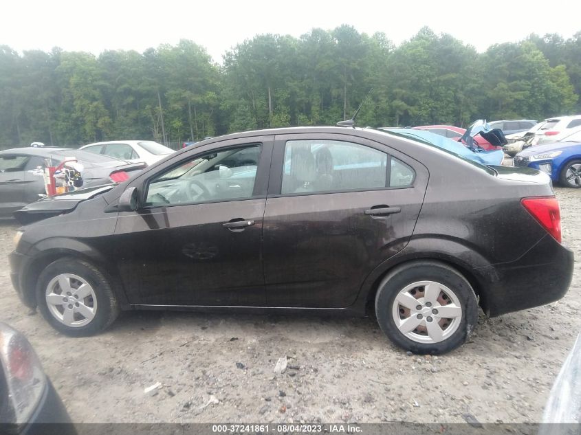 2013 CHEVROLET SONIC LS - 1G1JB5SH4D4191900