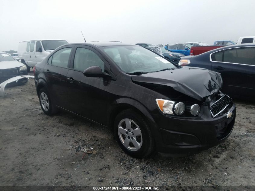 2013 CHEVROLET SONIC LS - 1G1JB5SH4D4191900