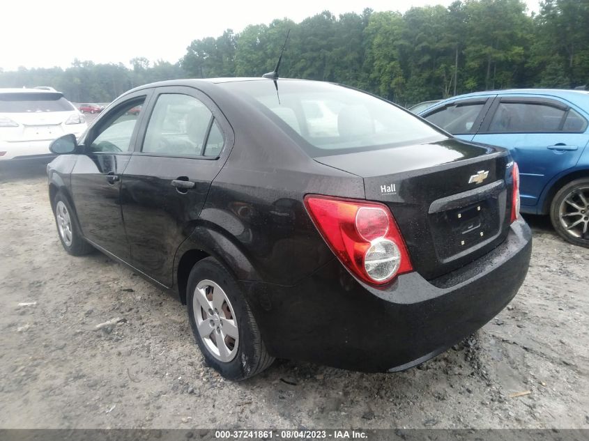 2013 CHEVROLET SONIC LS - 1G1JB5SH4D4191900