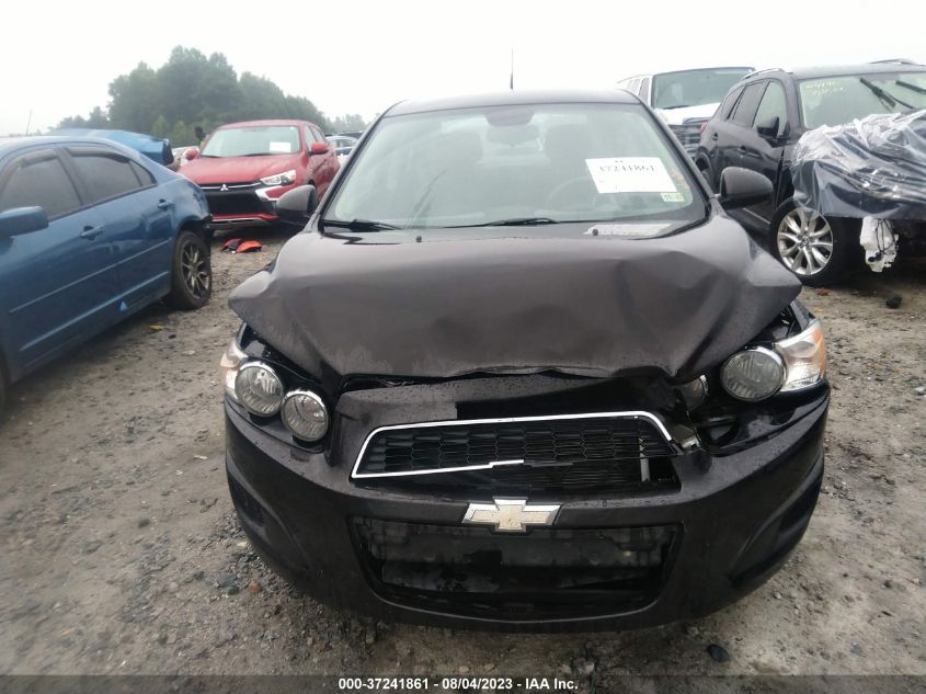 2013 CHEVROLET SONIC LS - 1G1JB5SH4D4191900
