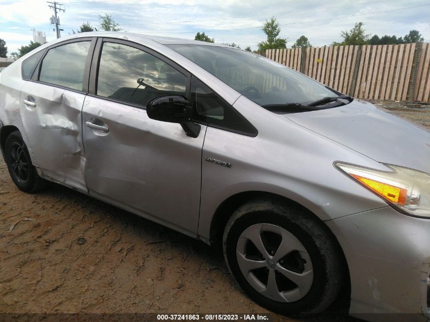 2014 TOYOTA PRIUS FOUR/FIVE/THREE/ONE/TWO - JTDKN3DU2E0373749
