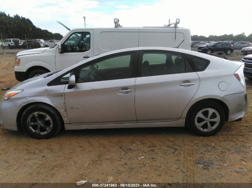 2014 TOYOTA PRIUS FOUR/FIVE/THREE/ONE/TWO - JTDKN3DU2E0373749