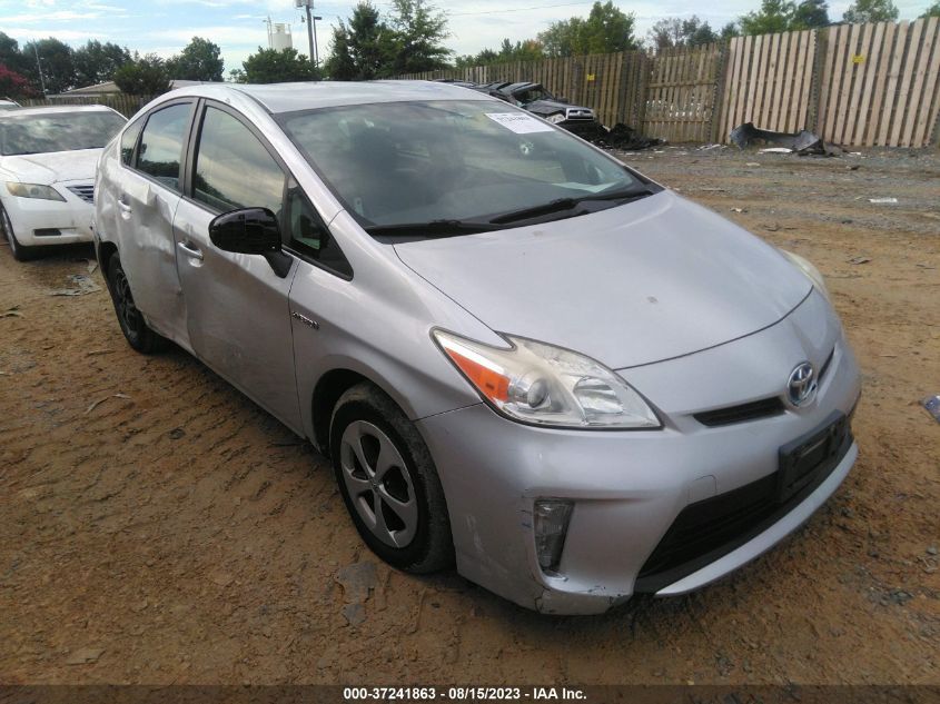 2014 TOYOTA PRIUS FOUR/FIVE/THREE/ONE/TWO - JTDKN3DU2E0373749