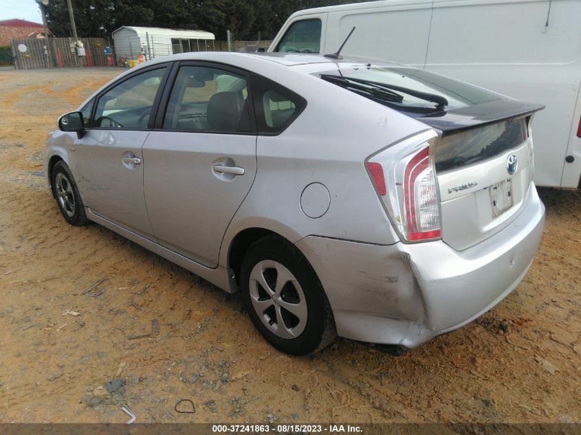 2014 TOYOTA PRIUS FOUR/FIVE/THREE/ONE/TWO - JTDKN3DU2E0373749