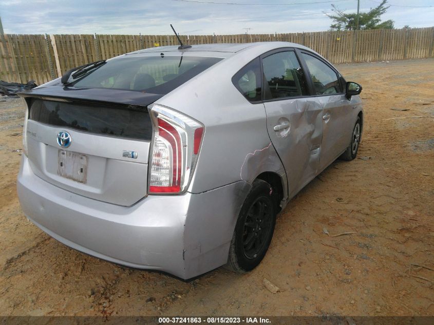 2014 TOYOTA PRIUS FOUR/FIVE/THREE/ONE/TWO - JTDKN3DU2E0373749