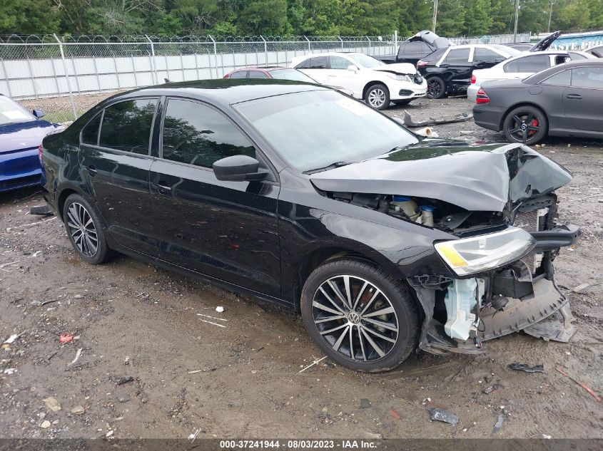 2016 VOLKSWAGEN JETTA SEDAN 1.8T SPORT - 3VWD17AJ8GM304325