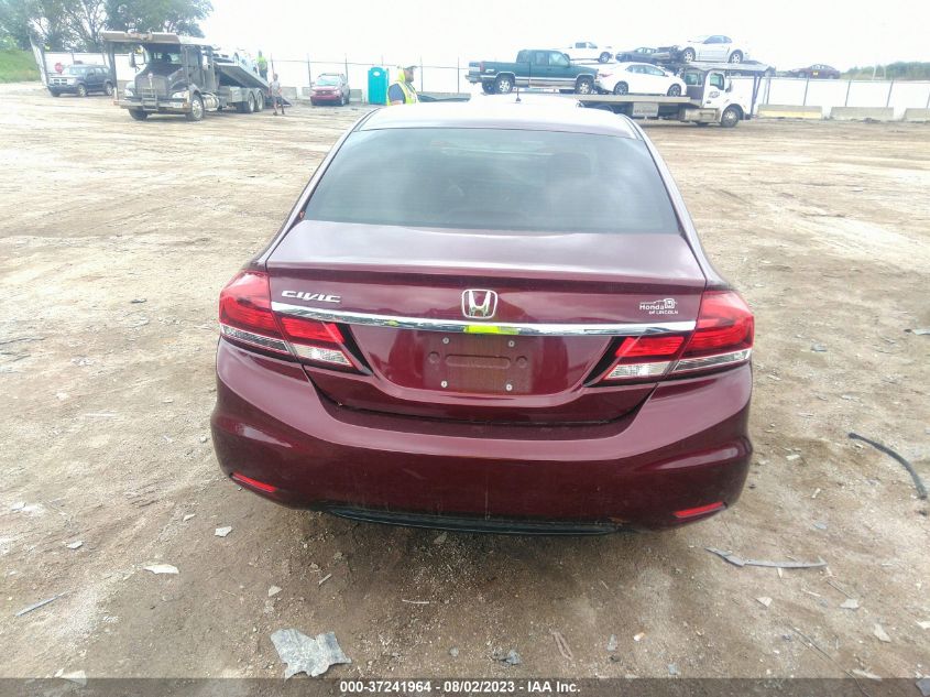 2014 HONDA CIVIC SEDAN LX - 19XFB2F59EE077547