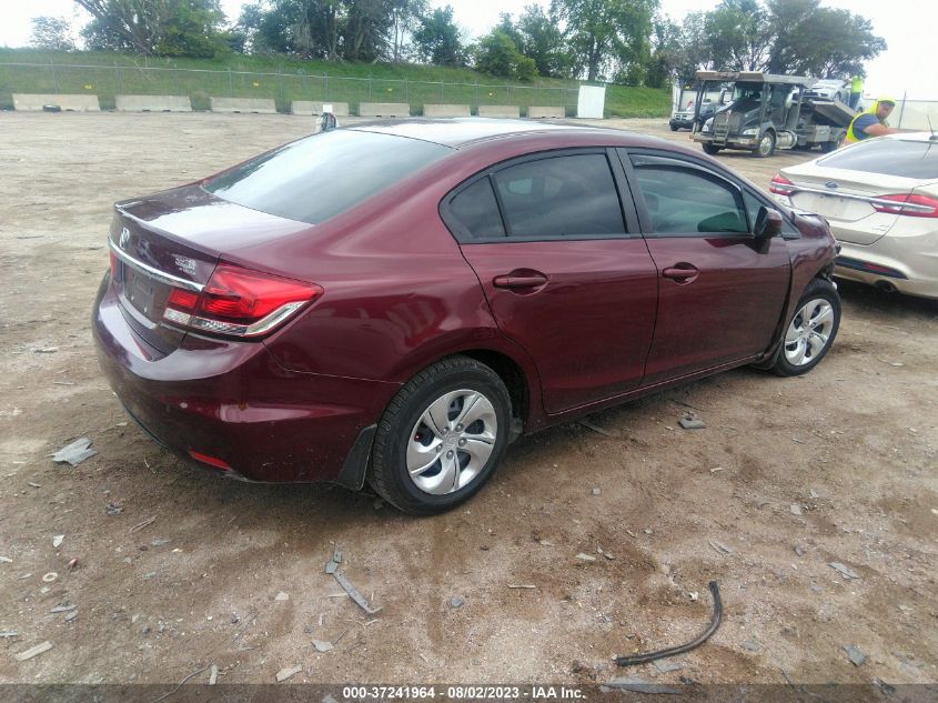 2014 HONDA CIVIC SEDAN LX - 19XFB2F59EE077547