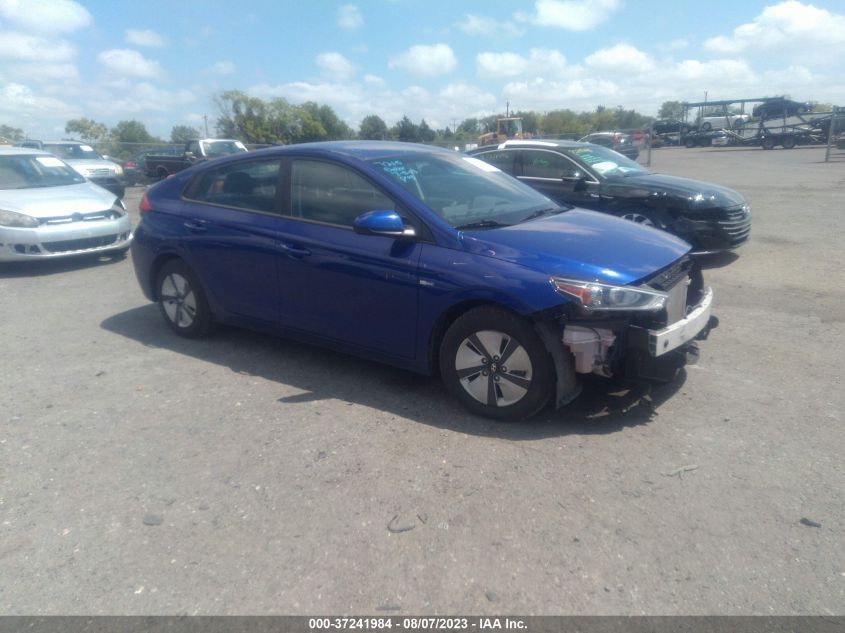 2020 HYUNDAI IONIQ HYBRID BLUE - KMHC65LC3LU186379