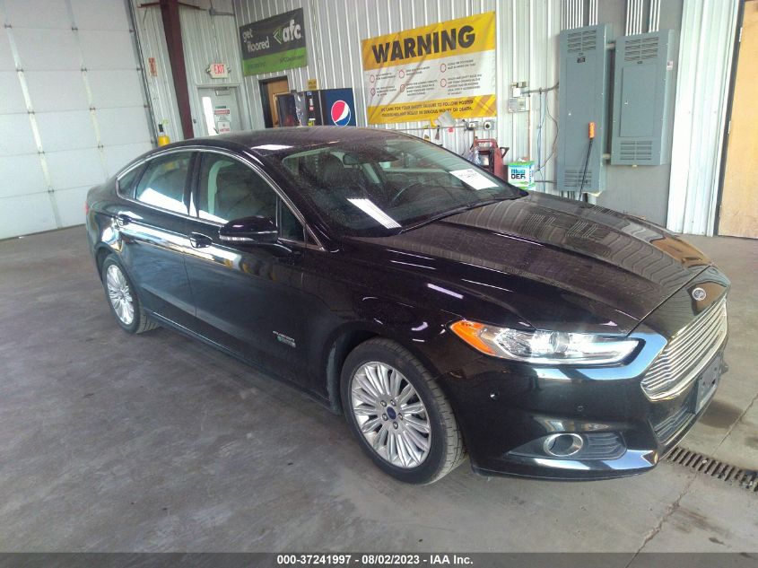 2013 FORD FUSION ENERGI SE LUXURY - 3FA6P0PU6DR388359