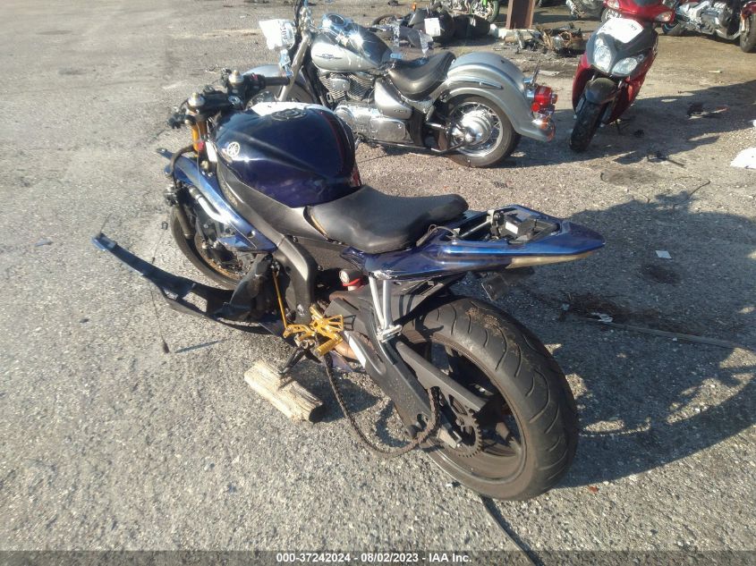 2006 YAMAHA YZFR6 L JYARJ12E96A006834