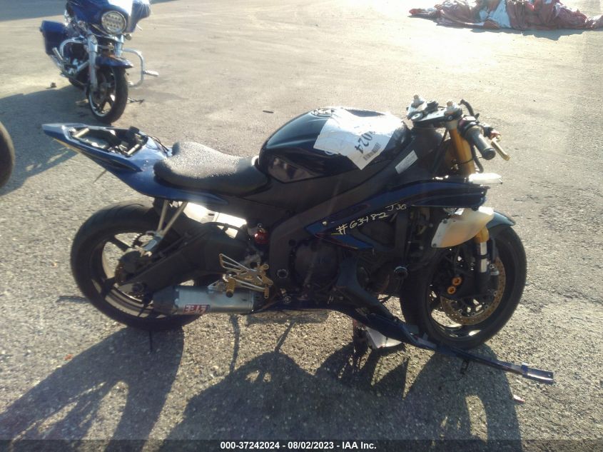 2006 YAMAHA YZFR6 L JYARJ12E96A006834