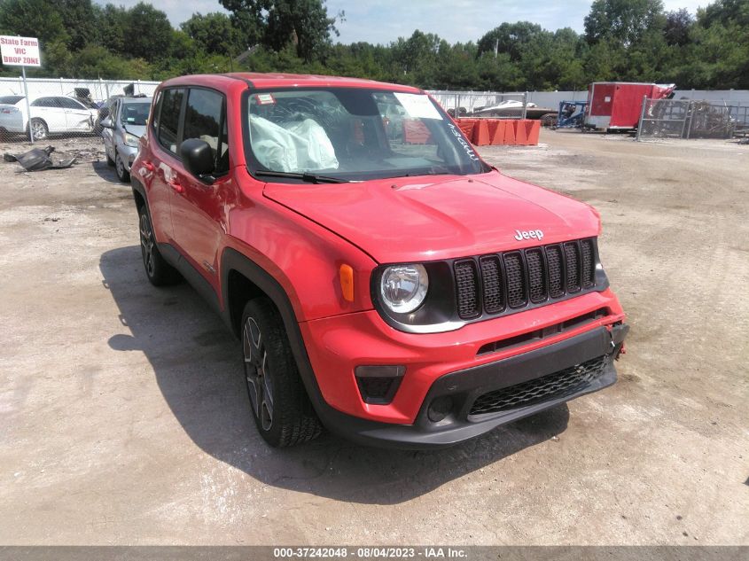 2020 JEEP RENEGADE JEEPSTER - ZACNJBABXLPL76067