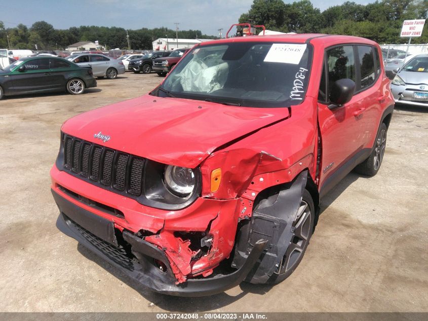 2020 JEEP RENEGADE JEEPSTER - ZACNJBABXLPL76067