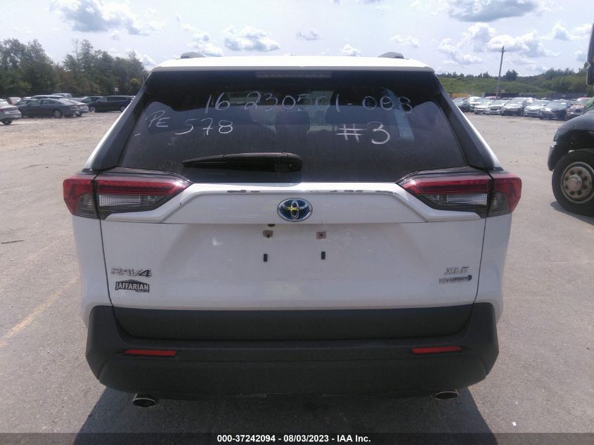 2020 TOYOTA RAV4 HYBRID XLE - JTMRWRFV3LD044150