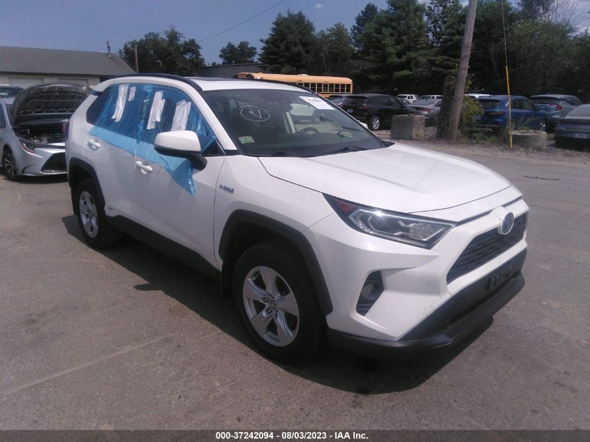 2020 TOYOTA RAV4 HYBRID XLE - JTMRWRFV3LD044150