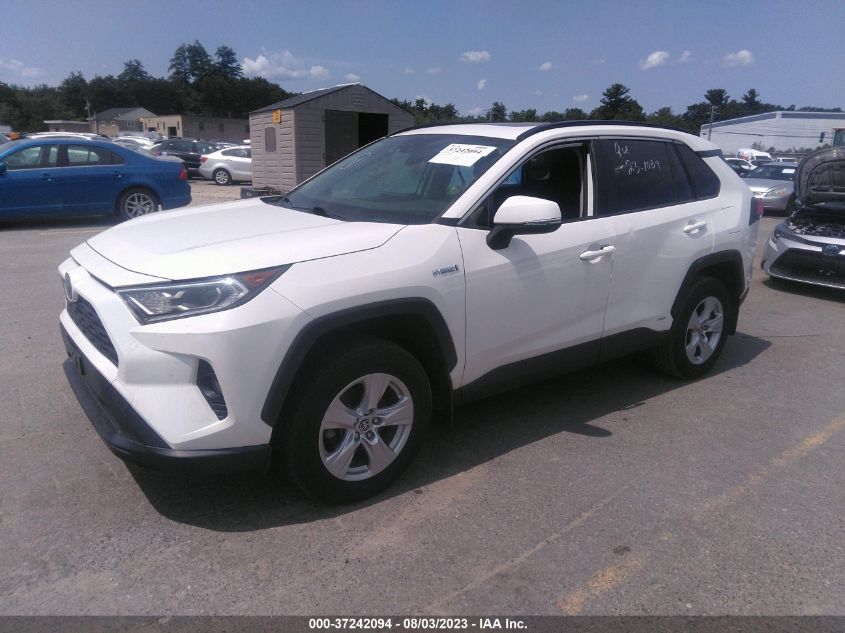 2020 TOYOTA RAV4 HYBRID XLE - JTMRWRFV3LD044150