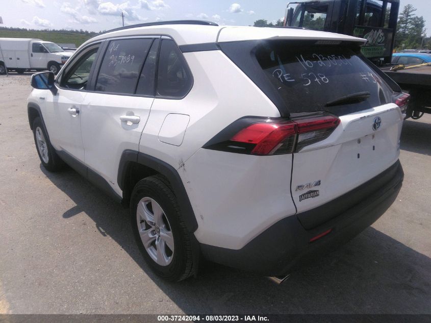 2020 TOYOTA RAV4 HYBRID XLE - JTMRWRFV3LD044150