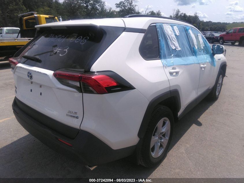 2020 TOYOTA RAV4 HYBRID XLE - JTMRWRFV3LD044150