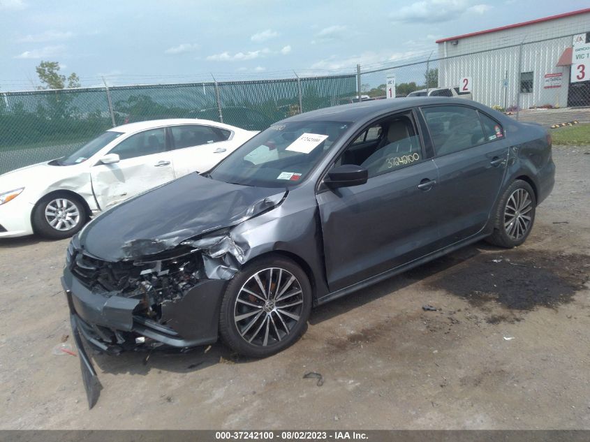 2016 VOLKSWAGEN JETTA SEDAN 1.8T SPORT - 3VWD17AJXGM290945