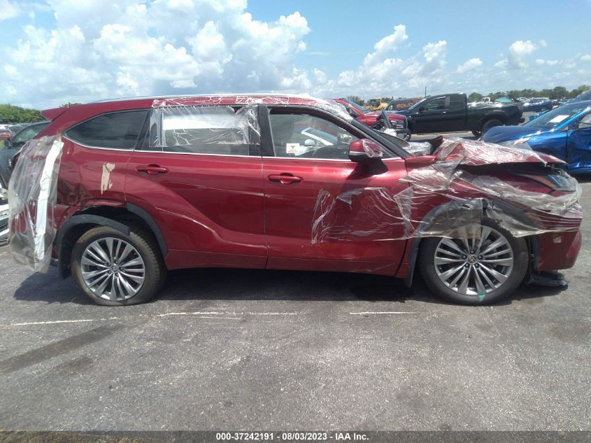 2020 TOYOTA HIGHLANDER PLATINUM - 5TDFZRBH6LS021881