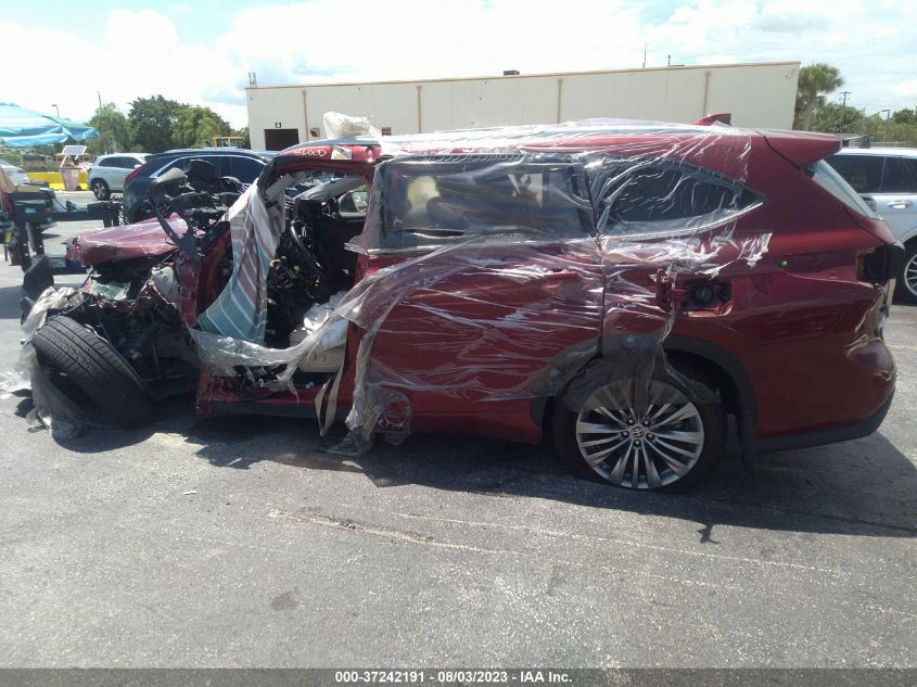 2020 TOYOTA HIGHLANDER PLATINUM - 5TDFZRBH6LS021881