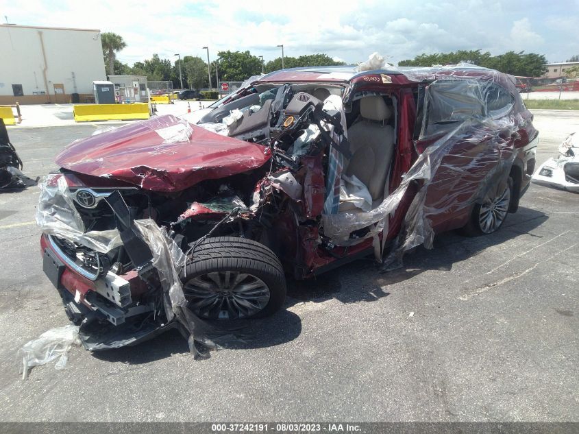 2020 TOYOTA HIGHLANDER PLATINUM - 5TDFZRBH6LS021881