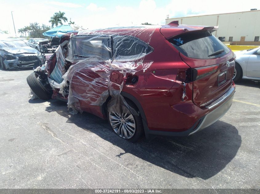 2020 TOYOTA HIGHLANDER PLATINUM - 5TDFZRBH6LS021881