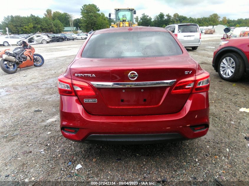 2018 NISSAN SENTRA SV - 3N1AB7APXJY280510