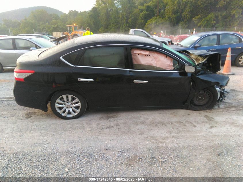 2015 NISSAN SENTRA S - 3N1AB7AP7FY367000