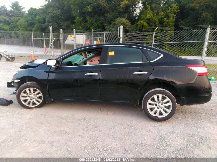 2015 NISSAN SENTRA S - 3N1AB7AP7FY367000