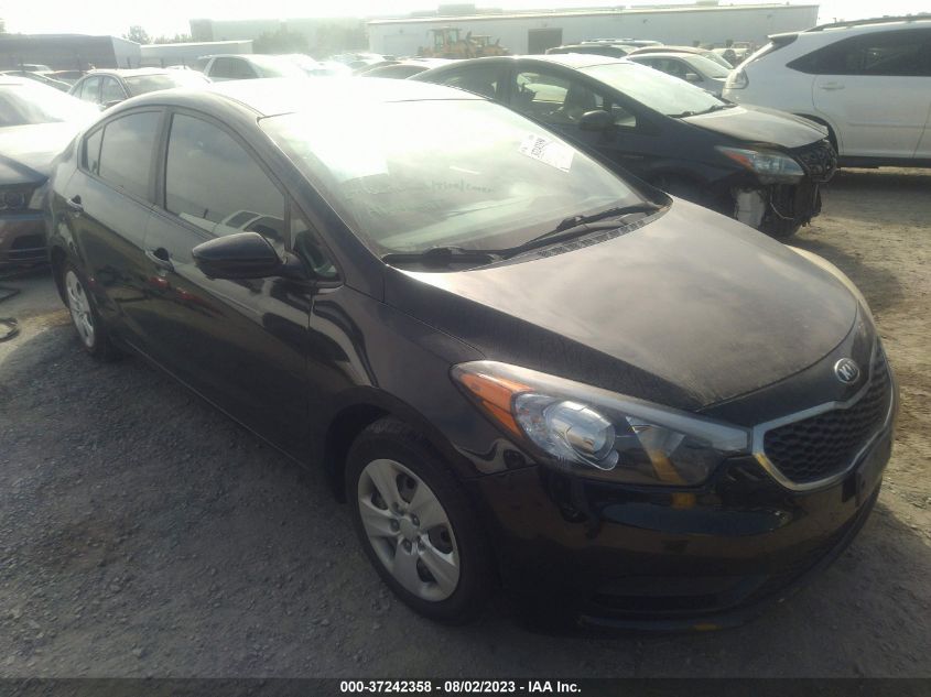 2016 KIA FORTE LX - KNAFK4A61G5594994
