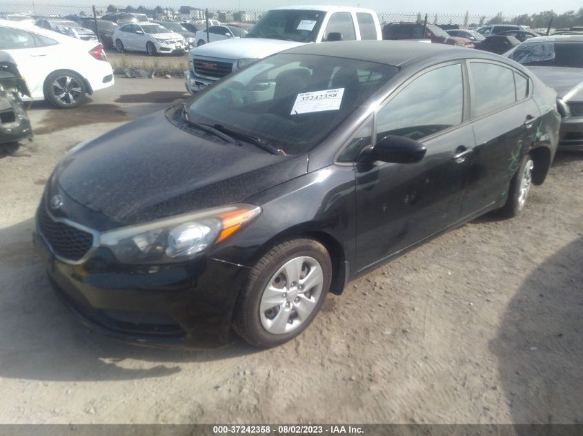 2016 KIA FORTE LX - KNAFK4A61G5594994