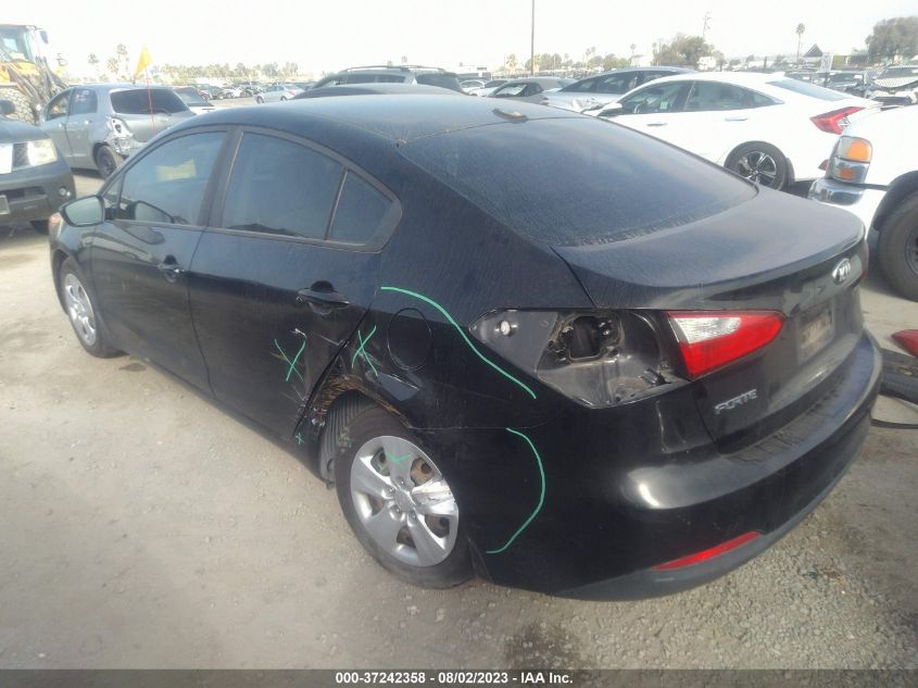 2016 KIA FORTE LX - KNAFK4A61G5594994